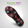 Zapatos FootJoy GreenJoy para dama blanco y negro ancho medio