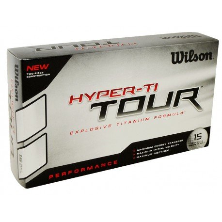 Bolas Wilson Hyper TI Tour 15 Und Blancas 