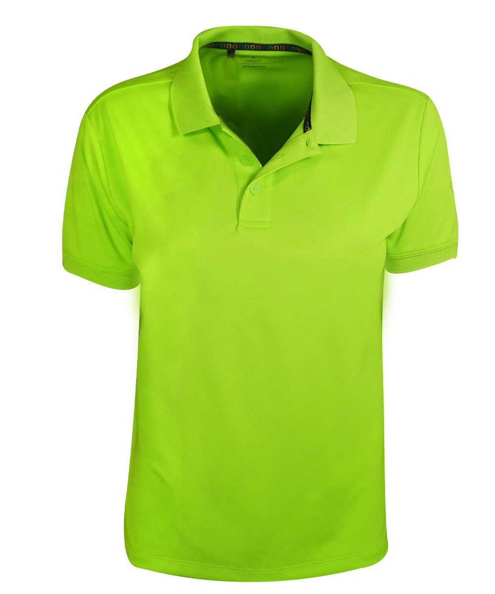 camisa tipo polo verde