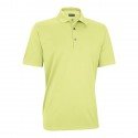 Camiseta de golf Polo Ashworth L Amarillo Claro Performance EZ-SOF Hombre Solid