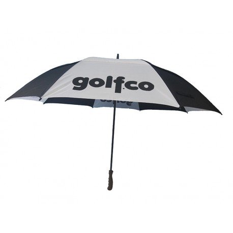 Sombrilla de golf golfco 68" 173 cm automática doble toldo o dosel nylon paraguas golfco