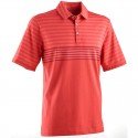 Camiseta de golf Ashworth M mediana roja rayada flag red engineer blanket tienda de golf golfco