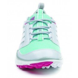 Zapatos de golf Adidas Dama 9.5 Gris y Menta Adistar ClimaCool