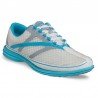 Zapatos de golf Callaway Dama Solaire SE Blanco, Plata y Azul