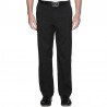 Pantalón de golf Callaway W30-I30 Chev negro algodón flat front solid pants