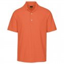 Camiseta de golf Greg Norman S Pequeña Naranja Nectar Protek Micro Pique hombre Polo