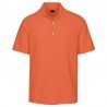 Camiseta de golf Greg Norman L Grande Naranja Nectar Protek Micro Pique hombre Polo