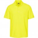Camiseta de golf Greg Norman 2XL Amarilla Citron Protek Micro Pique hombre Polo