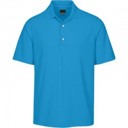 Camiseta de golf Greg Norman S Pequeña Azul Aguamarina Protek Micro Pique hombre Polo