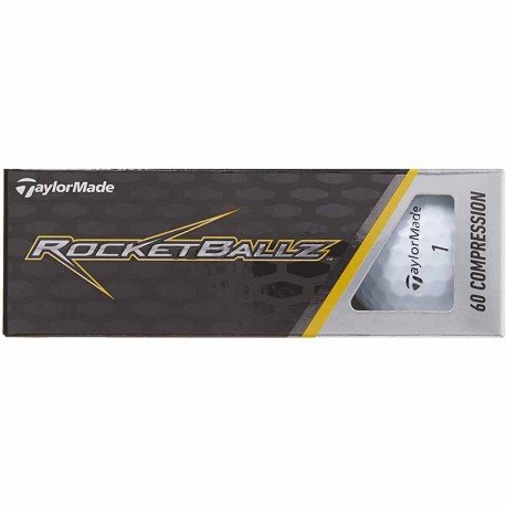 Bolas de golf TaylorMade RocketBallZ (12 Unidades) blancas