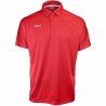 Camiseta de golf Asics M Mediana Roja con blanco hombre Corp Polo