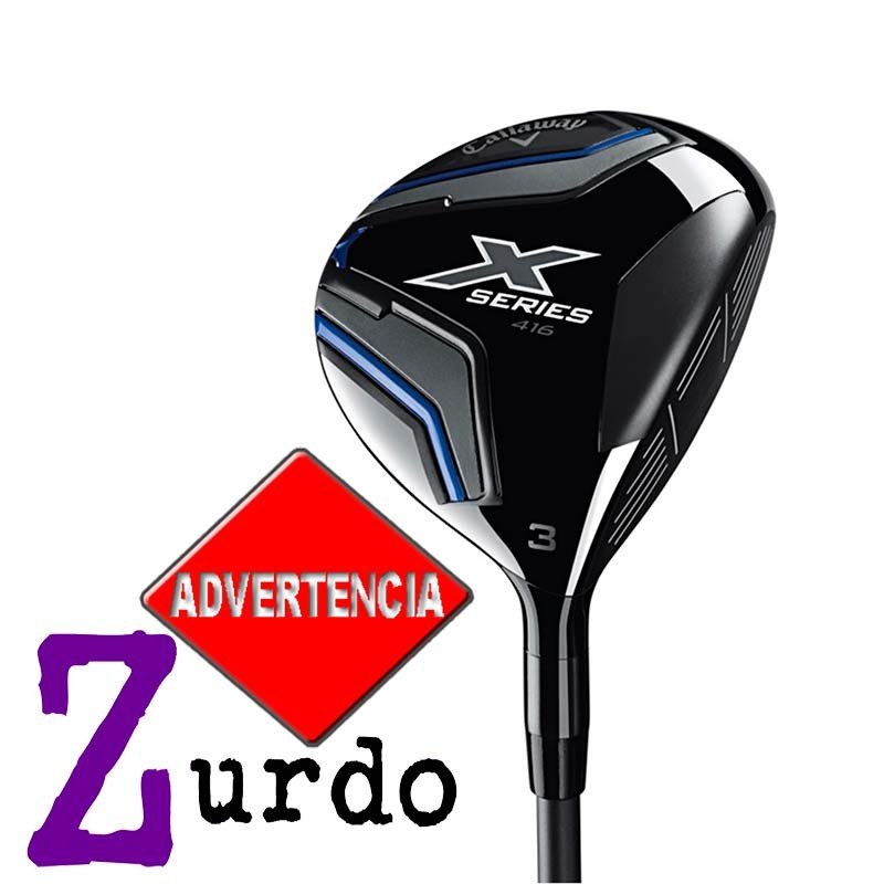 Madera de golf Callaway ZURDO 3W X-Series 15° Regular N416 LH