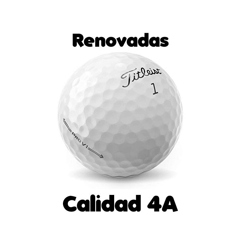 Bolas de golf Titleist Pro V1 4A Renovadas
