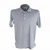 Camiseta de golf golfco S pequeña gris poliester expandex transpirable