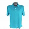 Camiseta de golf golfco verde Benetton poliester expandex transpirable
