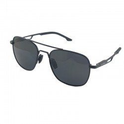 Gafas de sol golfco, marco negro, lentes polarizados, marco metálico