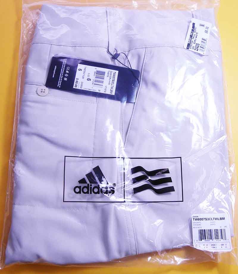 Pantalón de golf Adidas corto T4 short dama Stretch Twill Bermuda 01