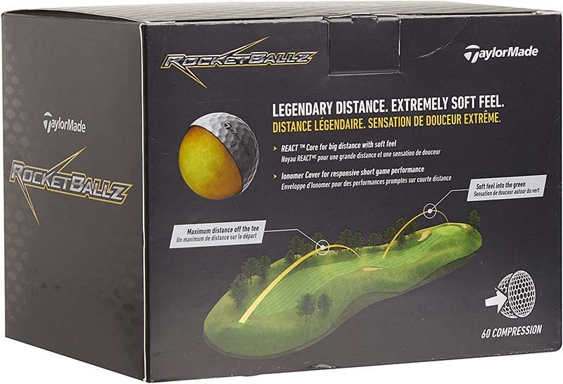 Bolas de golf Taylormade RocketBallZ Pelotas de golf 03