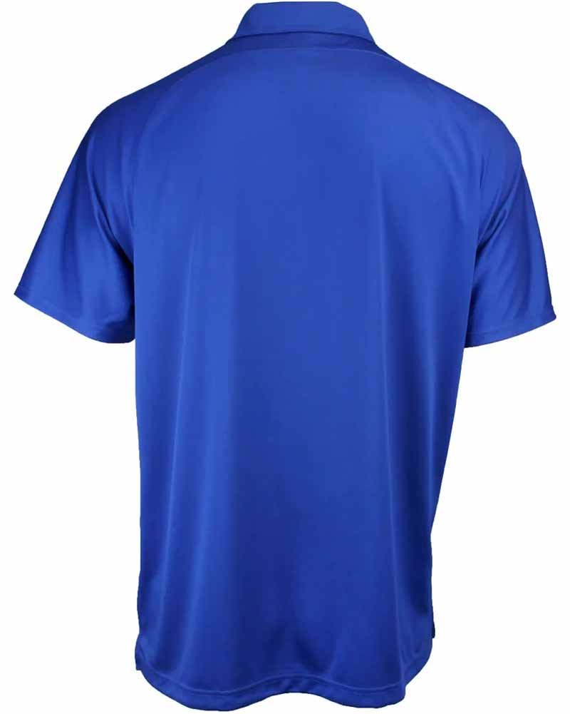 Camiseta de golf asics azul royal blanco Corp 02