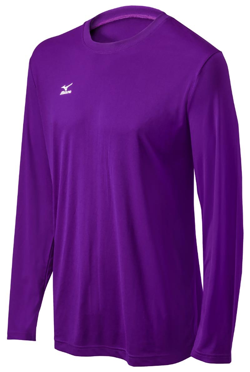 Buzo de golf mizuno ninos purpura manga larga