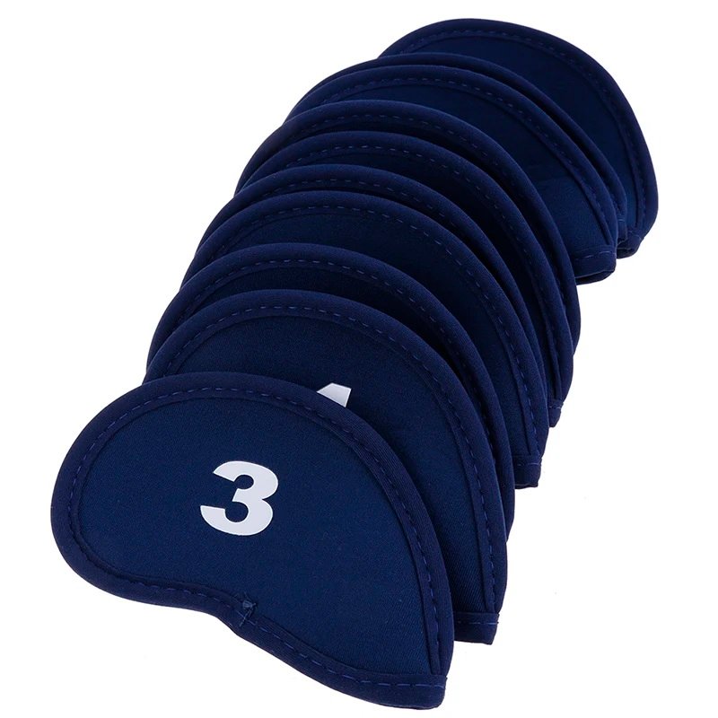 Protectores de palos de golf cobertores de hierros 04