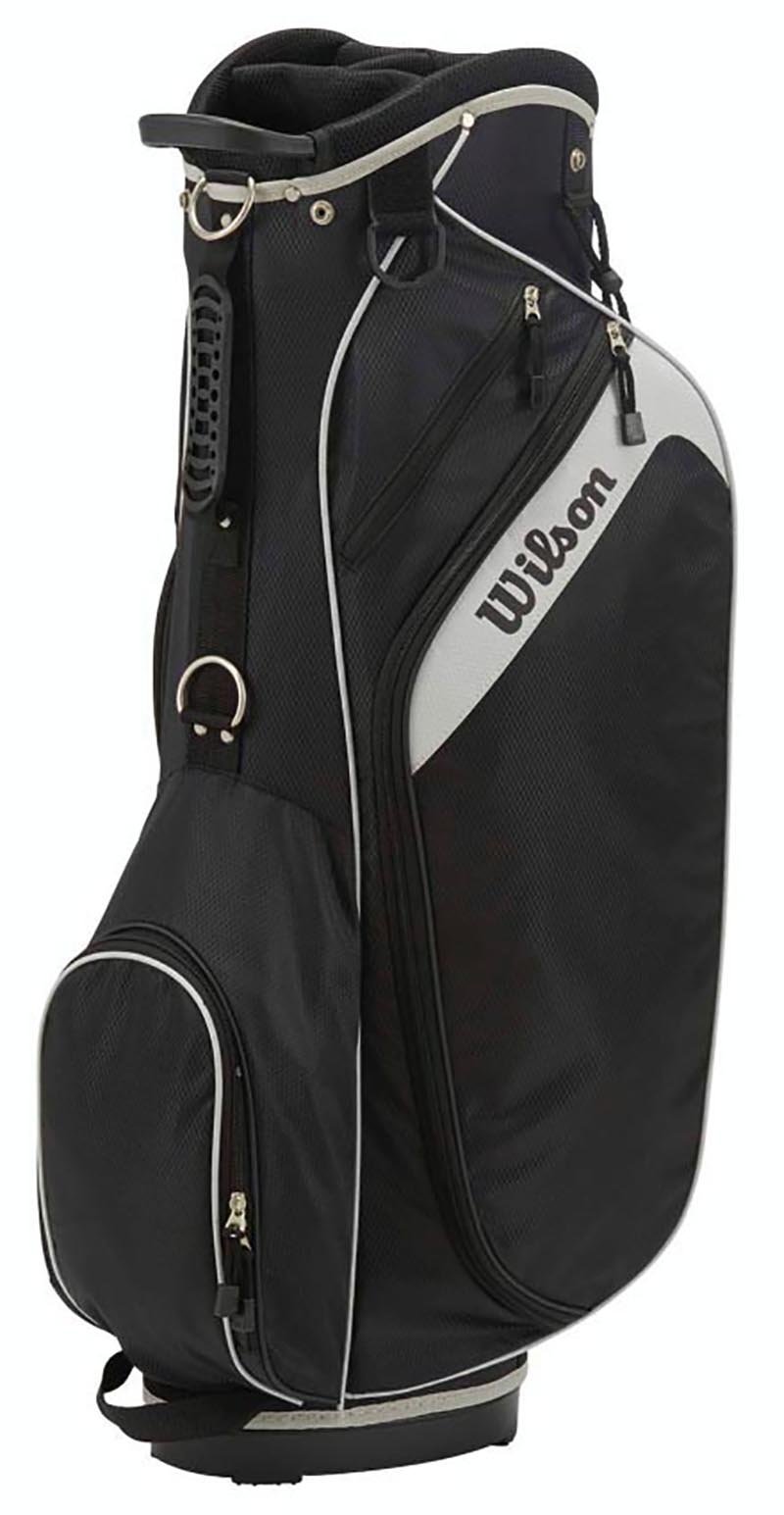 Talega de golf Wilson negra profile golfco 01