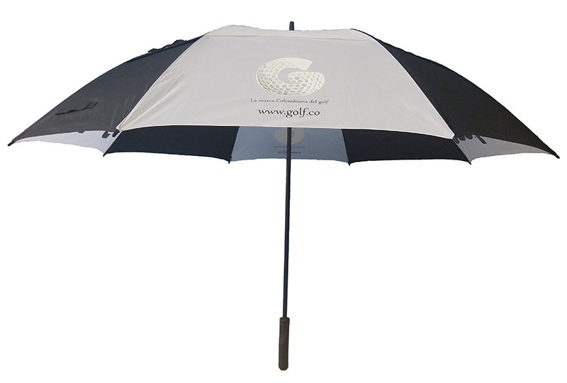 Sombrilla de golf golfco doble dosel b y n 02